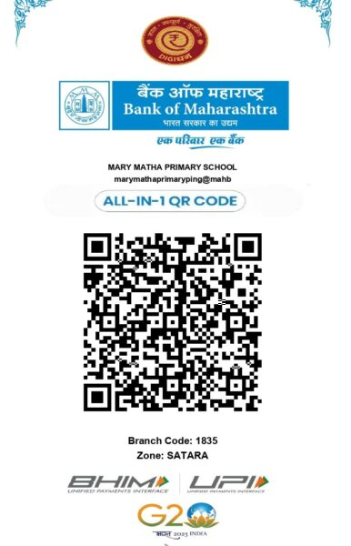 SCAN THIS QR CODE TO REMIT THE SCHOOL FEES FOR GRADES I TO X