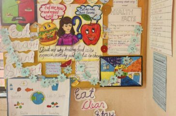 Most creative design board- Art with a Cause : Grade VI B