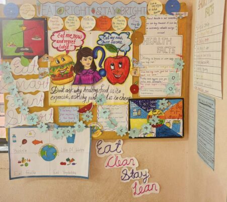 Most creative design board- Art with a Cause : Grade VI B